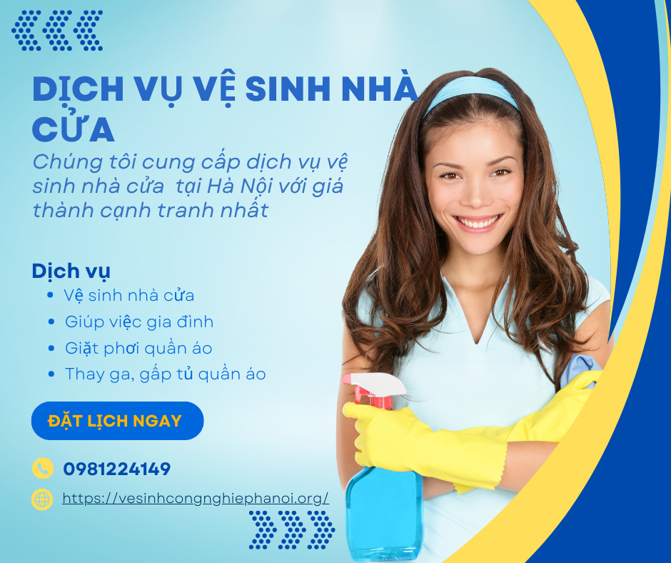 Dịch vụ vệ sinh nhà cửa